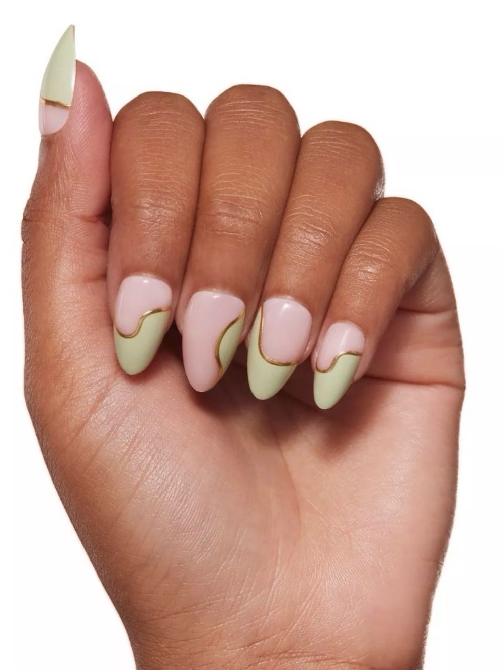 GLAMNETIC💅🏽Olive You Press On Nails - Picture 7 of 7